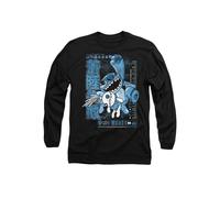 Lilo And Stitch Manga Jump Long Sleeve T-Shirt, Black Disney Black M