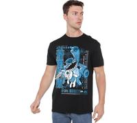 Disney LILO & Stitch Manga Jump Unisex T Shirt, Black, Medium