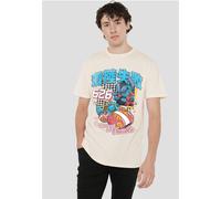 Disney LILO & Stitch Manga Race Unisex T Shirt, Natural, Medium