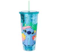 Disney Lilo & Stitch Ohana Carnival Cup with Lid and Straw | Holds 32 Ounces