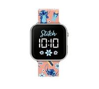 Lilo and Stitch Girls Printed Strap LED Watch Multi OS