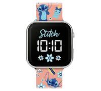 Disney Lilo & Stitch Printed LED Watch Silver