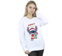 Lilo & Stitch Santa´s Here Sweatshirt Disney White M