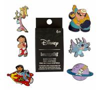 Loungefly Disney Lilo & Stich - Space Adventures - Blind Enamel Pin Purchase - Disney: Lilo & Stitch Enamel Pins - Cute Collectable Novelty Brooch - for Backpacks & Bags - Gift Idea