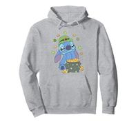 Disney Lilo & Stitch St. Patrick's Day Happy Pot Of Gold Pullover Hoodie