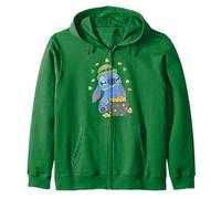 Disney Lilo & Stitch St. Patrick's Day Happy Pot Of Gold Zip Hoodie