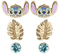 Disney Lilo & Stitch Stud Earring Set - Pack of 3