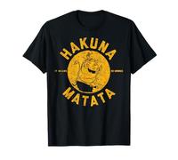 Disney Lion King Distressed Hakuna Matata Stamp T-Shirt