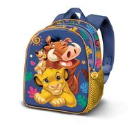 Disney Lion King Friends-Elite 3D Backpack, Blue, 25 x 30 cm, Capacity 7 L