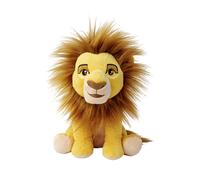 Disney Lion King Mufasa Character 25cm tall, Celebrating 30 Years of The Lion King, cuddly soft toy for kids and adults for birthday and gift or just