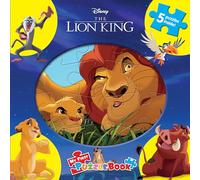 Disney Lion King My First Puzzle Book - Jigsaw Puzzles for kids, 10-page board book, 5 puzzles to enjoy