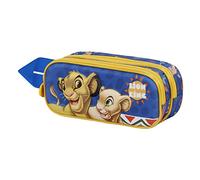 Disney Lion King Nala-3D Double Pencil Case, Blue, 22 x 9.5 cm