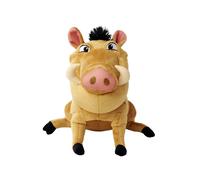 Disney Lion King Pumbaa Character 25cm tall, Celebrating 30 Years of The Lion King, cuddly soft toy for kids and adults for birthday and gift or just