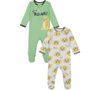 Disney Lion King Simba Infant Baby Boys 2 Pack Zip Up Sleep N' Play Coveralls Green 18 Months