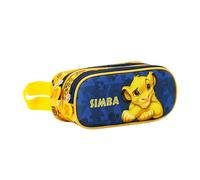 Disney Lion King Simba Rest-3D Double Pencil Case, Dark Blue