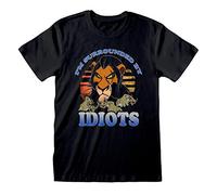 The Lion King Surrounded by Idiots T-Shirt black M