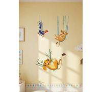 Disney Lion King Wall Stickers 50x70cm Nala & Simba Toddler Nursery Decals Set