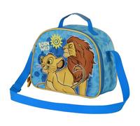 Disney Lion King Wild-3D Lunch Bag, Blue, 26 x 20 cm