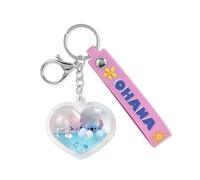 Disney LIQUID STITCH OHANA KEY CHAIN