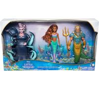 Disney The Little Mermaid Ariel, King Triton & Ursula Fashion Dolls