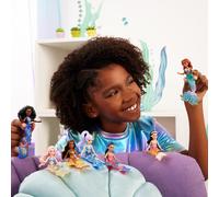 Disney Little Mermaid Live-Action Movie 7-Piece Mini Doll Pack with