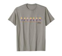 Disney Lizzie McGuire Animated Lizzie Multi-Pose Tee T-Shirt