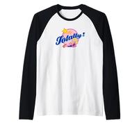 Disney Lizzie McGuire Animated Lizzie Totally Raglan Baseball Tee