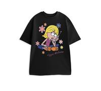 Disney Lizzie Mcguire Black Phone Short Sleeved T-Shirt Womens