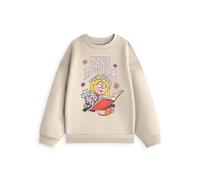 Vanilla Underground Disney Lizzie Mcguire Womens Beige Book Sweatshirt (Large)
