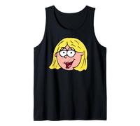 Disney Lizzie McGuire Cartoon Lizzie Iconic Big Face Logo Tank Top