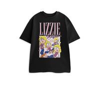 Disney Lizzie Mcguire Womens Black Homage Short Sleeved T-Shirt - Medium