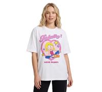 Disney Short-Sleeved T-Shirt Lizzie McGuire Women's White XL