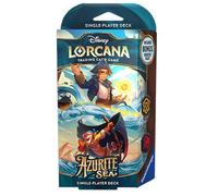 Ravensburger Disney Lorcana Trading Card Game for Adults and Kids Age 8 Years Up - Starter Deck A - Set 6: Azurite Sea - Collectable TCG