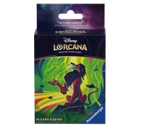 Ravensburger Disney Lorcana TCG Trading Adults and Kids 8 Years Up - Scar 65 Card Sleeves - Set 6: Azurite Sea