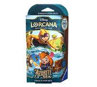 Ravensburger Disney Lorcana Trading Card Game for Adults and Kids Age 8 Years Up - Starter Deck B - Set 6: Azurite Sea - Collectable TCG