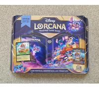 Disney Lorcana Trading Card Game Azurite Sea Stitch Collectors Gift Set