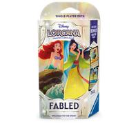 Disney Lorcana: Fabled Starter Deck - Amber & Sapphire (Arial & Mulan)