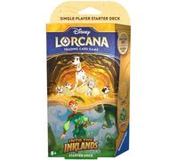 Disney Lorcana TCG. Into The Inklands. Starter Deck. Pongo, De Vil Manor, P.Pan.