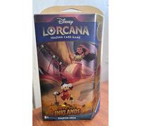 Disney Lorcana Trading Card Game Into the Inklands Ruby and Sapphire Starter Deck