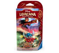 Disney Lorcana: Reign of Jafar Starter Deck - Ruby & Steel (Mulan & Stitch)