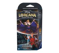 Disney Lorcana: Rise of the Floodborn Starter Deck - Amber & Sapphire (The Evil Queen & Gaston)