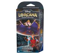 Disney Lorcana Rise of the Floodborn Starter Deck Evil Queen & Gaston (Amber ...