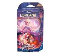 Ravensburger Disney Lorcana Trading Card Game for Adults and Kids Age 8 Years Up-Starter Deck B - Set 5: Shimmering Skies - Collectable TCG