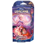 Ravensburger Disney Lorcana Trading Card Game for Adults and Kids Age 8 Years Up-Starter Deck B - Set 5: Shimmering Skies - Collectable TCG