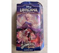 Ravensburger Disney Lorcana Trading Card Game for Adults and Kids Age 8 Years Up-Starter Deck B - Set 5: Shimmering Skies - Collectable TCG