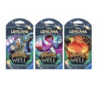 Disney Lorcana SLVD Booster Trading Card - Pack Of 3