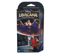 Disney Lorcana Starter Deck Rise of the Floodborn Amber and Sapphire
