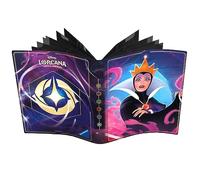 Disney Lorcana TCG - 10-page The Evil Queen Card Portfolio | Disney Lorcana Trading Card Game Portfolio, for Adults & Kids 8+, Collectable TCG Accessories, Protective Card Album Storage