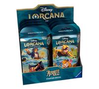 Disney Lorcana TCG Azurite Sea Starter Decks Display (8) English Edition