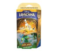 Disney Lorcana Trading Card Game Into the Inklands Ruby and Sapphire Starter Deck